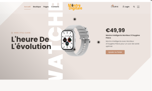 Montre Digitale